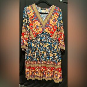 Floral Bohemian Dress